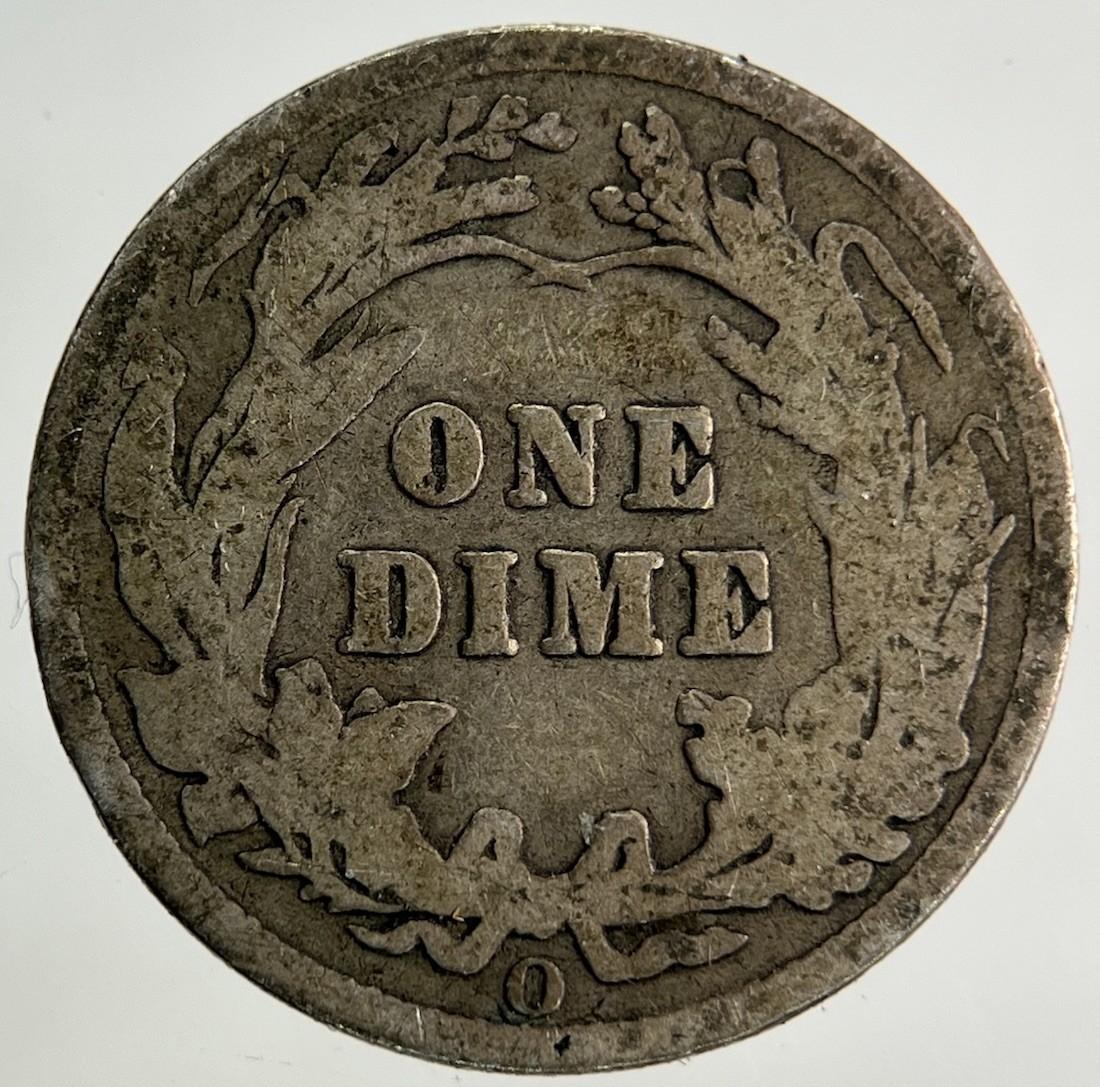1909-O US USA One Dime Silver Coin | Collectable Grade