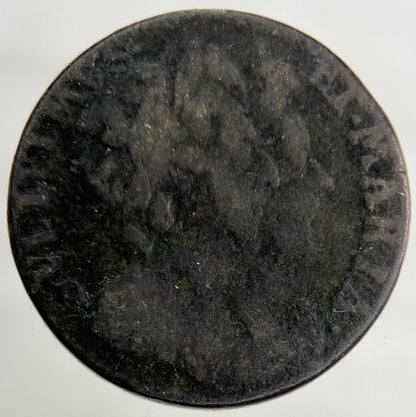 1694 William III 3rd & Mary Farthing Coin | Collectable Grade