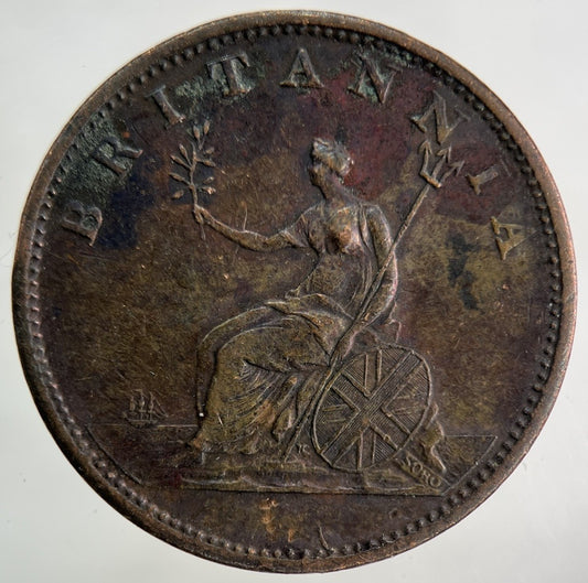 1806 George III 3rd Half-Penny Coin | Very High Grade