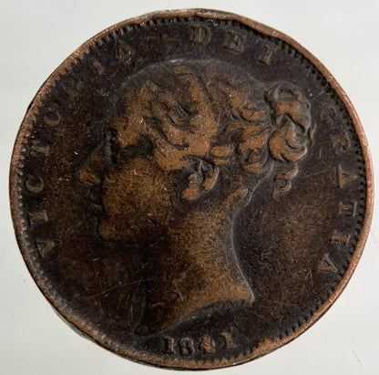 1841 Victoria Farthing Coin | Collectable Grade
