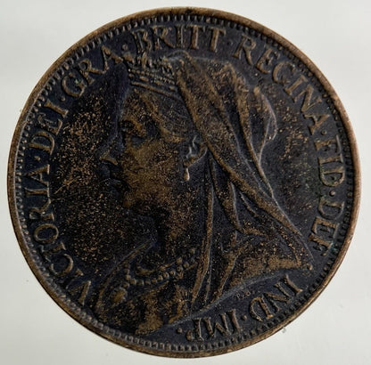 1901 Victoria Farthing Coin | Fine Collectable Grade