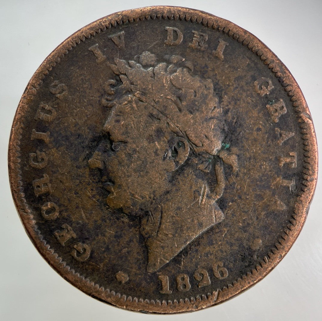 1826 George IV One Penny Coin | Collectable Grade