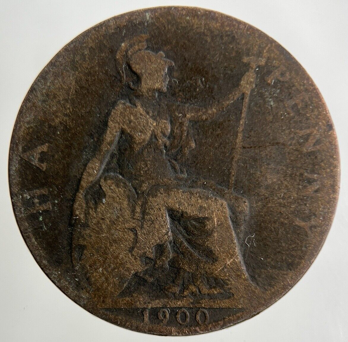 1900 Victoria Half-Penny Coin | Collectable Grade
