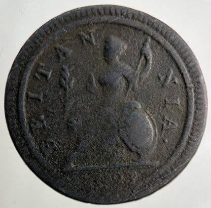 1725 George I 1st Half-Penny Coin | Collectable Grade