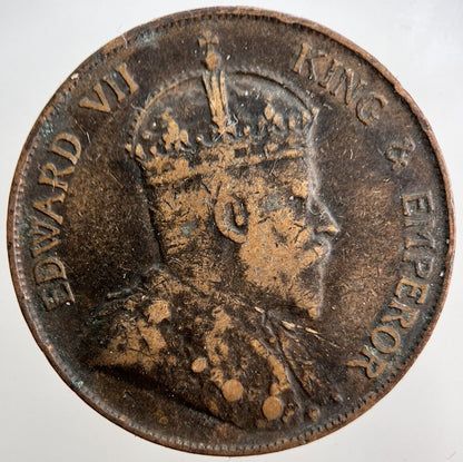 1904 Hong Kong One Cent Coin | Collectable Grade