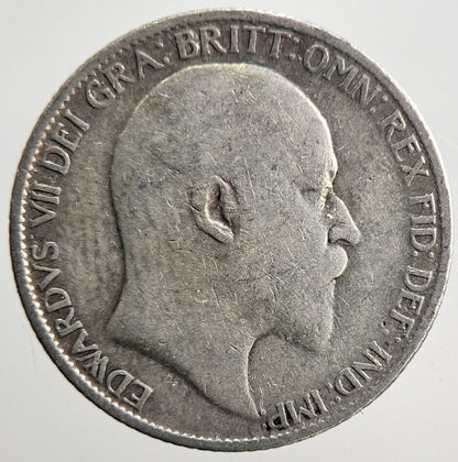 1909 Edward VII Sixpence Silver Coin | Collectable Grade | a3675