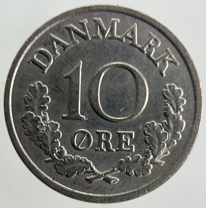 1961 Denmark 10 Ore Coin | Fine Collectable Grade