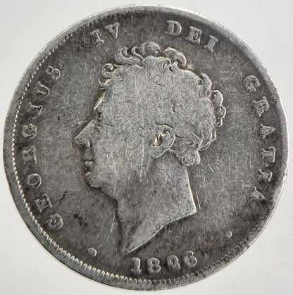 1826 George IV Shilling Silver Coin | Collectable Grade