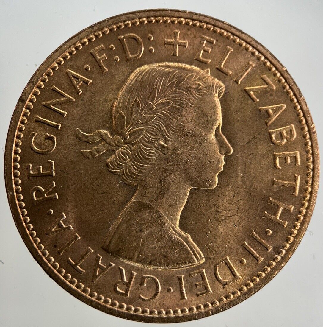 1966 Elizabeth II 2nd One Penny Coin | Fine Collectable Grade
