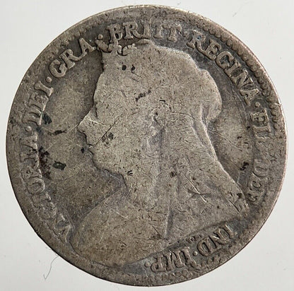 1897 Victoria Threepence Silver Coin | Collectable Grade