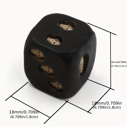 x5 Skull Dice 6 Sided Dices for Dungeons and Dragons RPG Role Playing Board Game