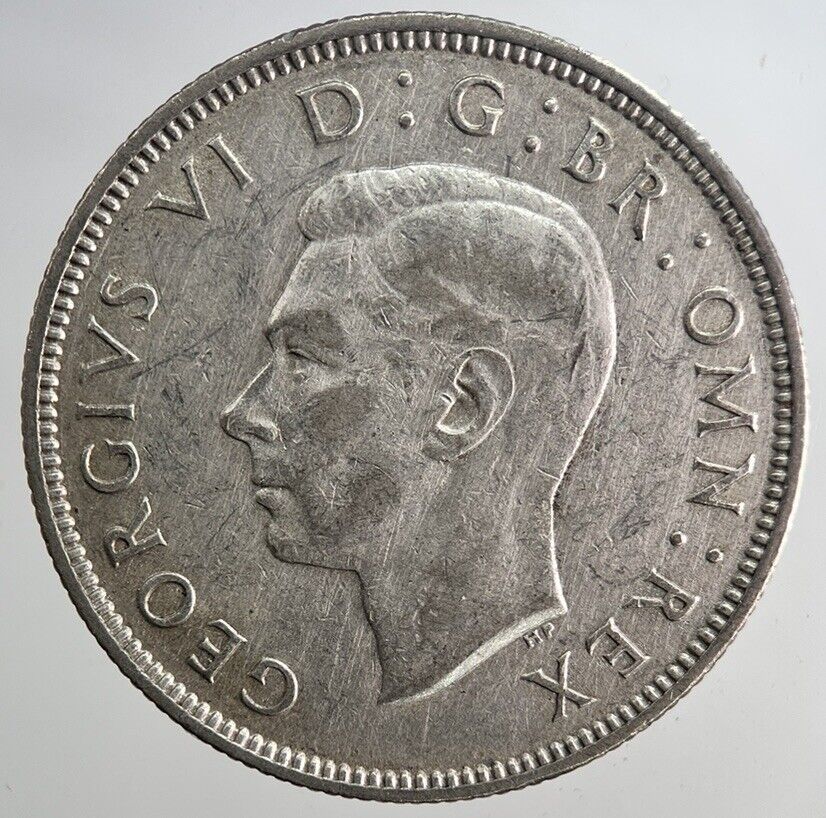 1940 George VI Florin British Silver Coin | Fine Collectable Grade | a6376