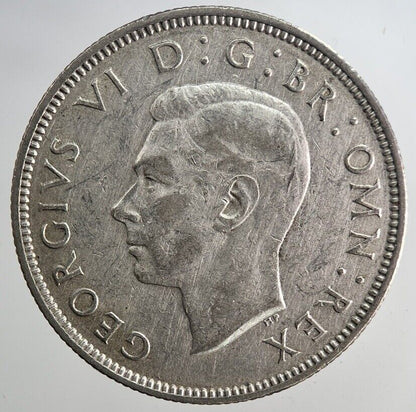 1940 George VI Florin British Silver Coin | Fine Collectable Grade | a6376