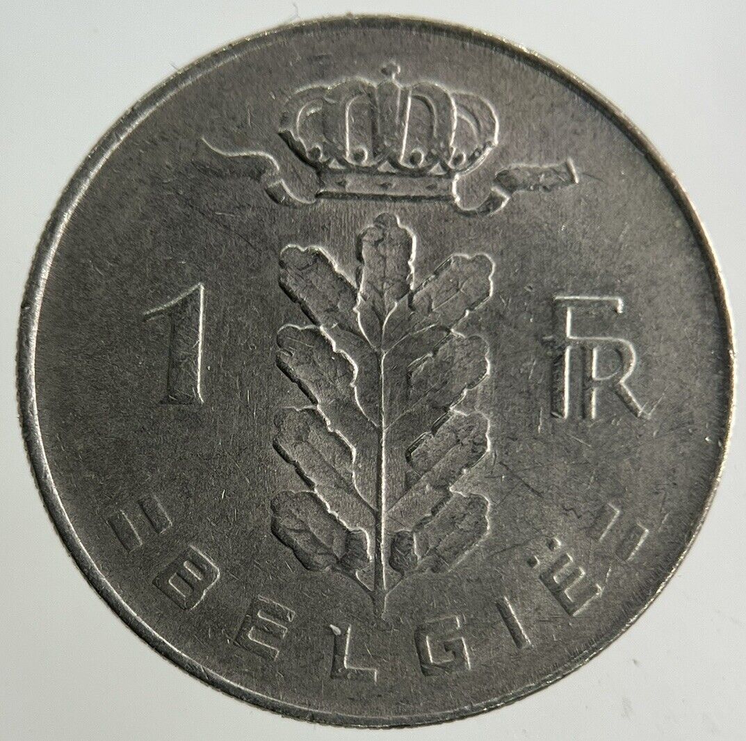 1975 Belgium 1 Franc Coin | Fine Collectable Grade