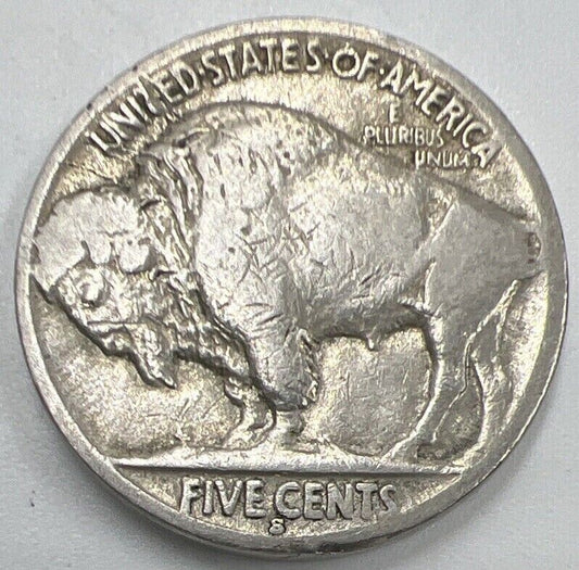 1936-S US USA Buffalo Indian Head Nickel Coin | Collectable Grade