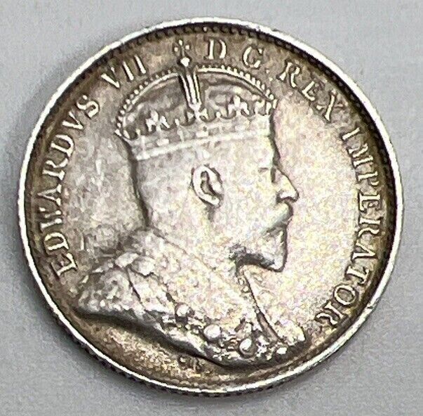 1907 Canada 5 Cents | Canadian Silver Coin | Collectable Grade