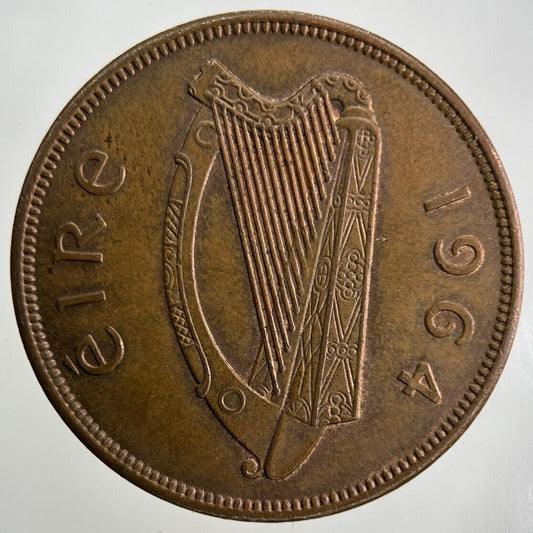 1964 Irish One Penny Coin | Fine Collectable Grade