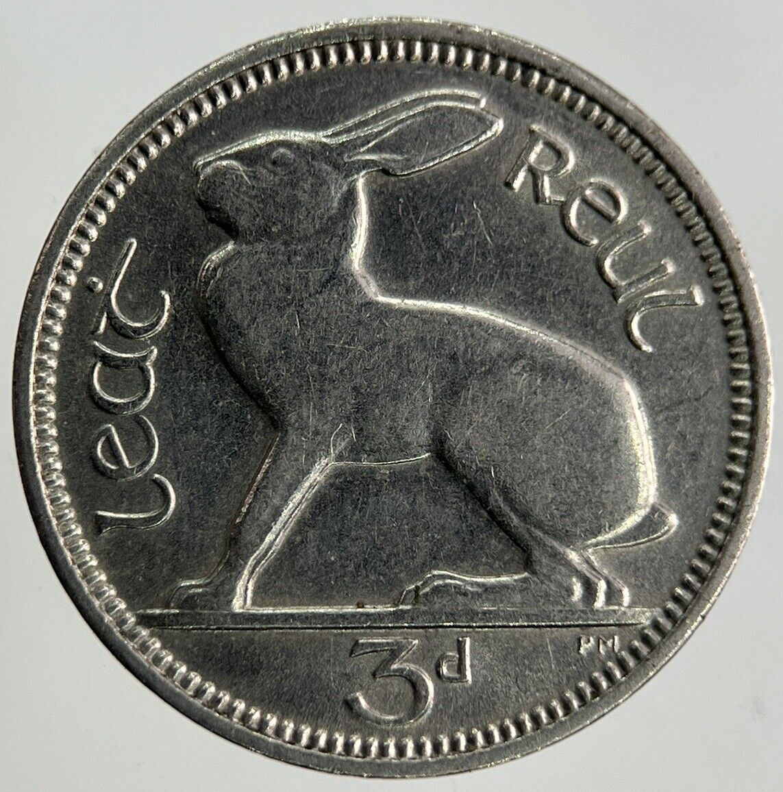 1928 Irish Threepence Coin | Very High Grade