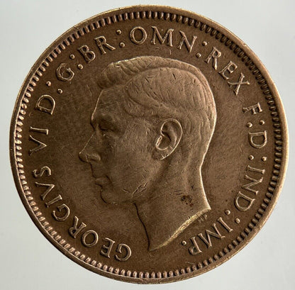1943 George VI Wren Farthing Coin | Fine Collectable Grade