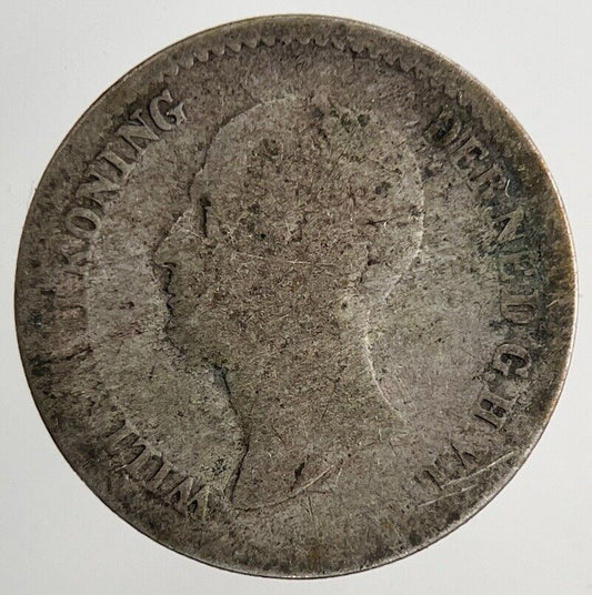 1849 Netherlands 10 Cents Silver Coin | Fair Grade | a6929