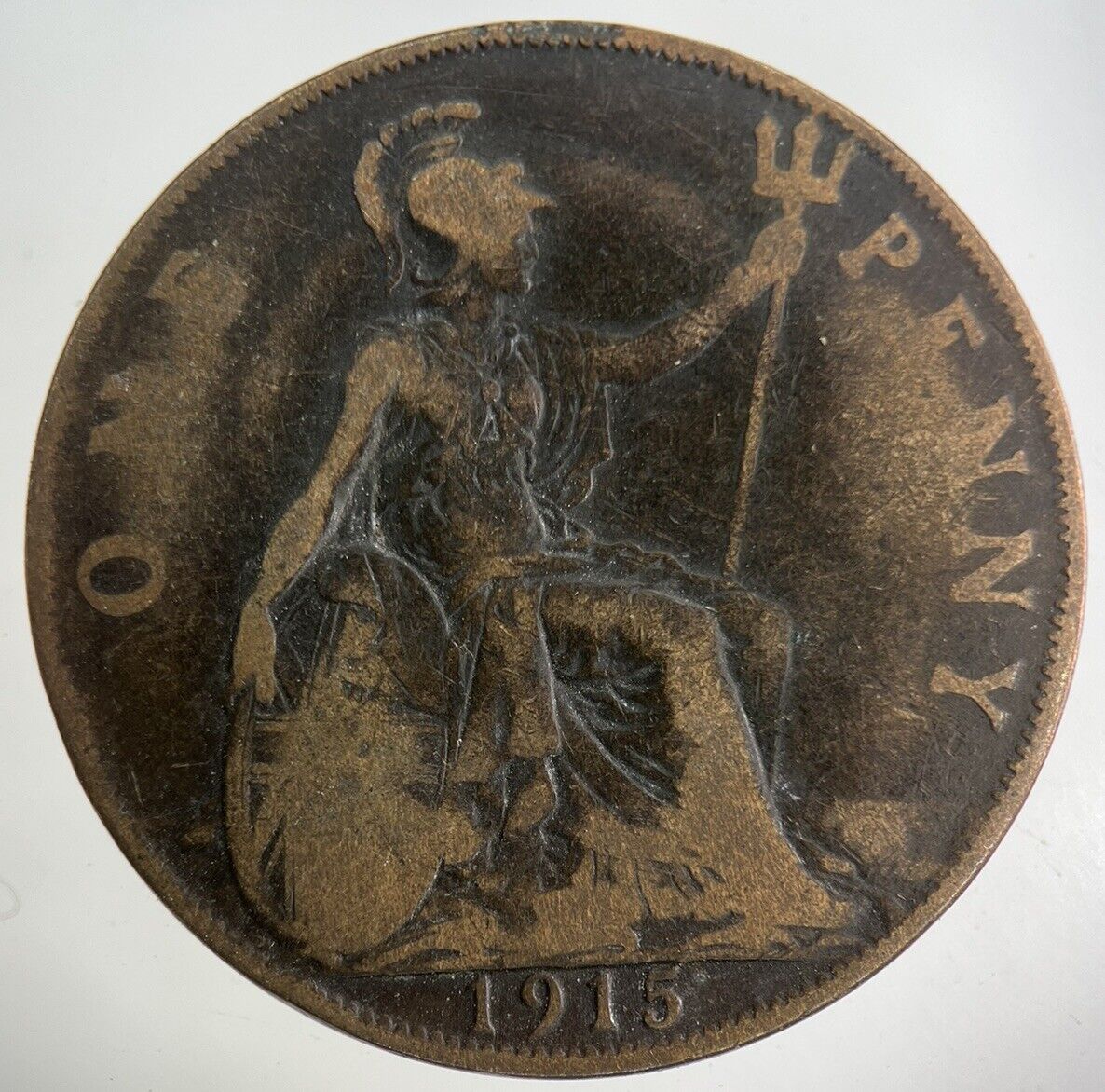 1915 George V One Penny Coin | Collectable Grade