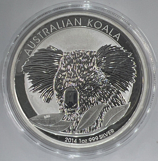 2014 Australia Koala Silver Coin 1oz | Comes In Capsule