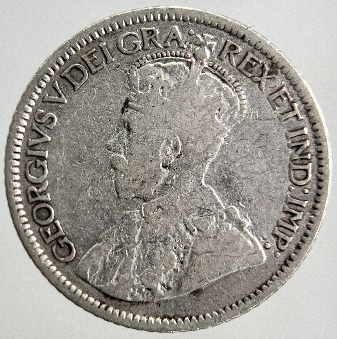 1913 George V Canadian 10 Cents Silver Coin | Collectable Grade | a2305