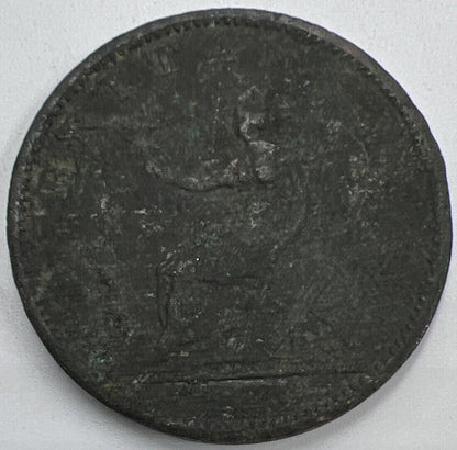 1806 George III Half - Penny | British Coin | Fair Grade