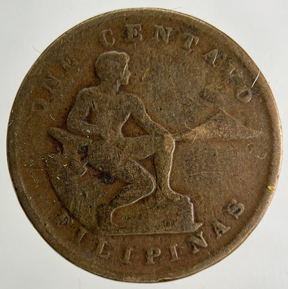 1911 Philippines One 1 Centavo Coin | Collectable Grade