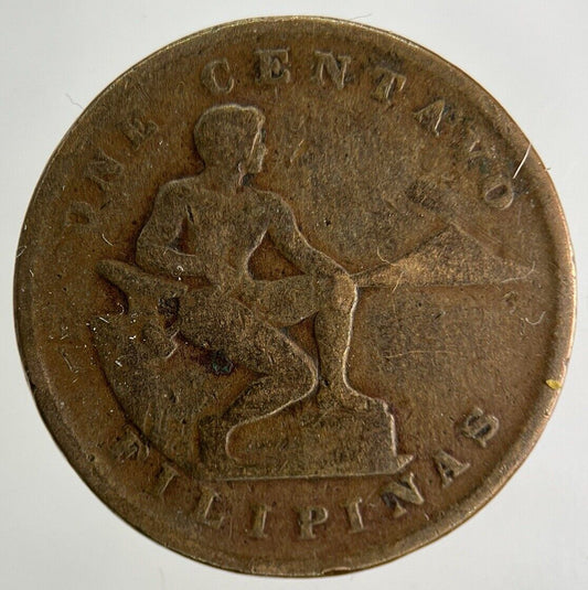 1911 Philippines One 1 Centavo Coin | Collectable Grade