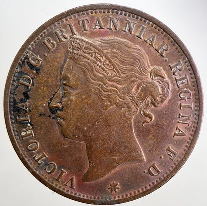1881 Jersey 1/12th One-Twelfth-Of-A-Shilling Coin | Very High Grade