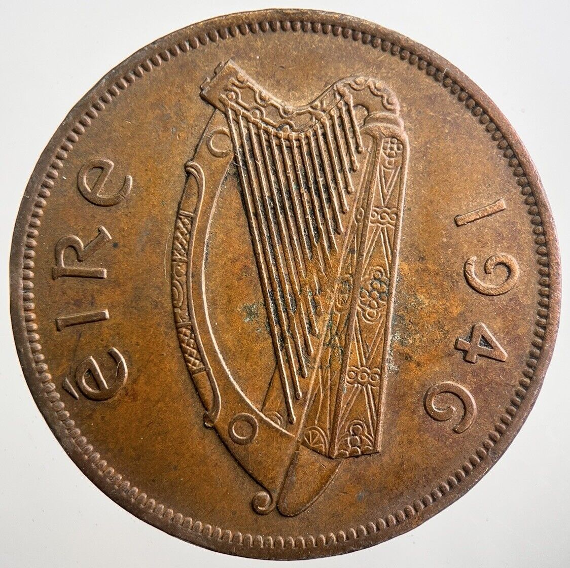 1946 Irish Penny Coin | Very High Grade | a7495