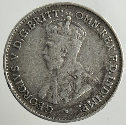 1926 Australia Threepence Silver Coin | Fine Collectable Grade