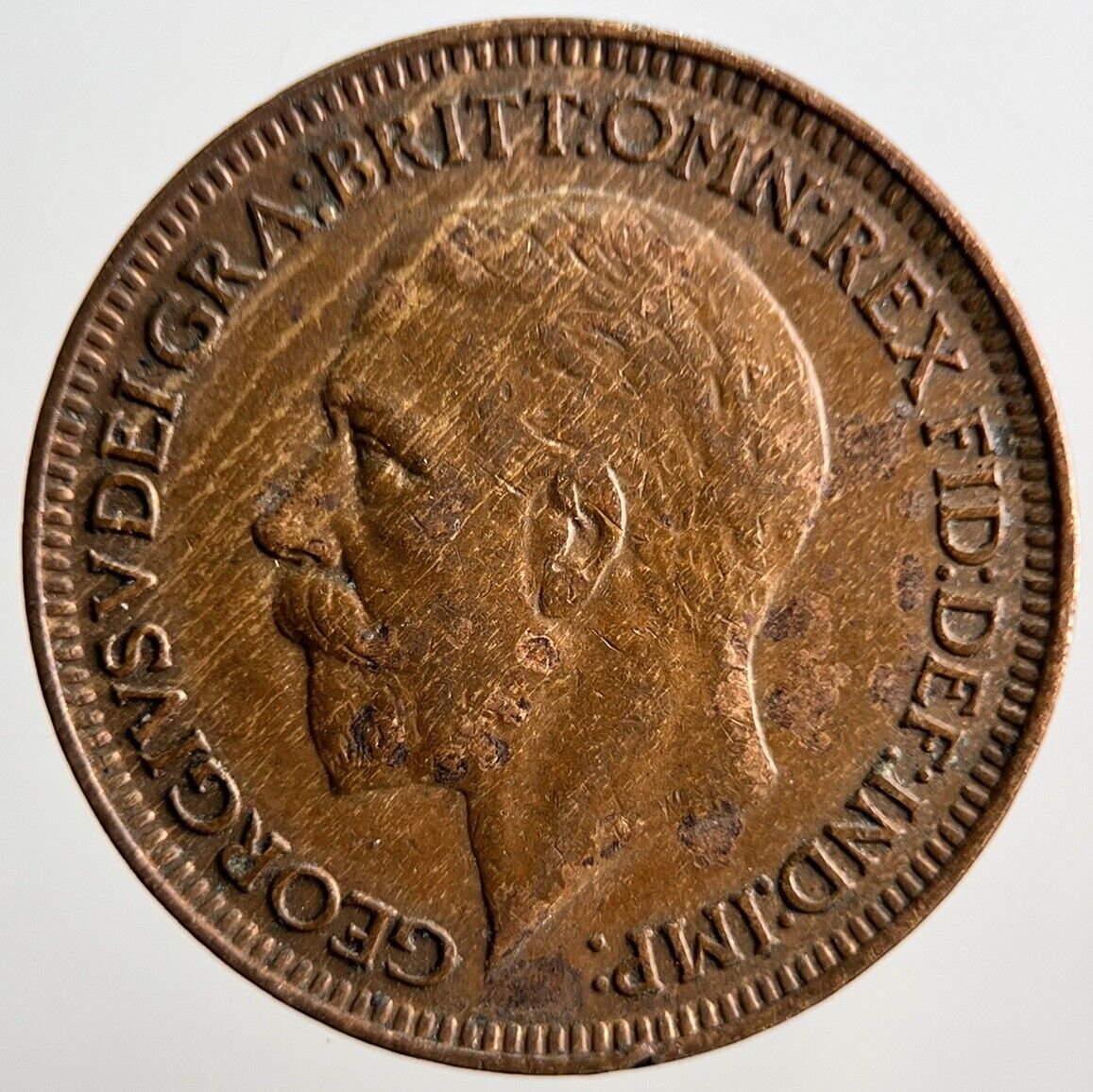 1927 George V Farthing Coin | Collectable Grade