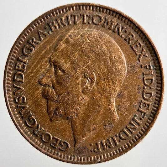 1927 George V Farthing Coin | Collectable Grade