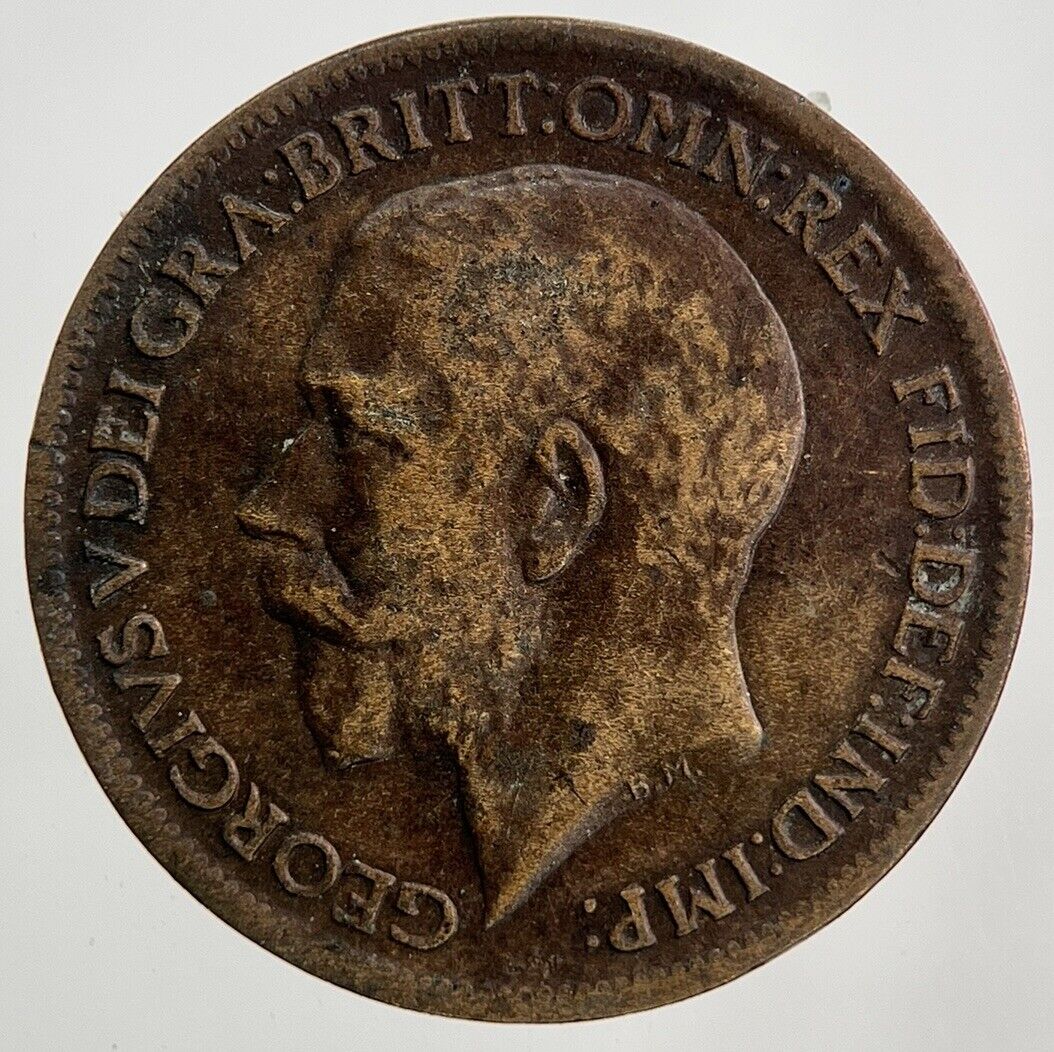 1918 George V Farthing Coin | Fine Collectable Grade
