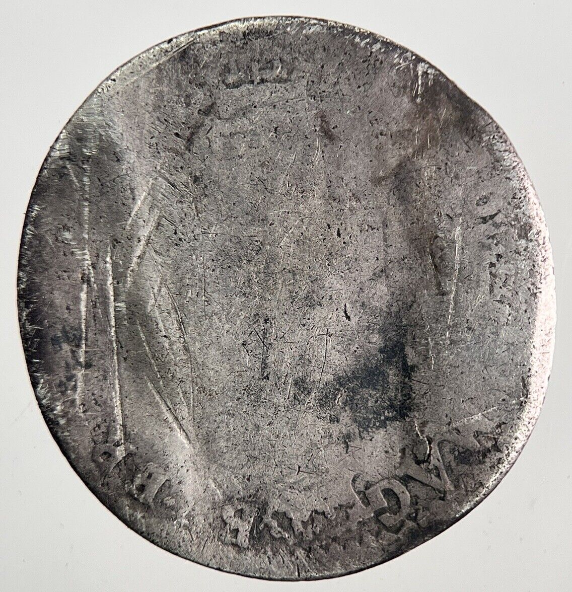 British William III 3rd Sixpence Silver Coin | Fair Grade | a9571