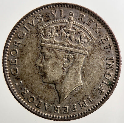 1937 East Africa 50 Cents Half Shilling Silver Coin | Very High Grade | a3676