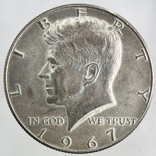 1967 US USA Kennedy Half Dollar Silver Coin | Very High Grade