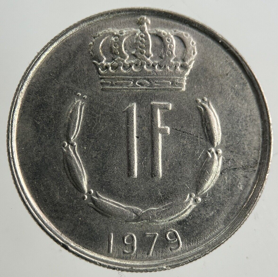 1979 Luxembourg 1 Franc Coin | Fine Collectable Grade