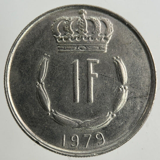 1979 Luxembourg 1 Franc Coin | Fine Collectable Grade
