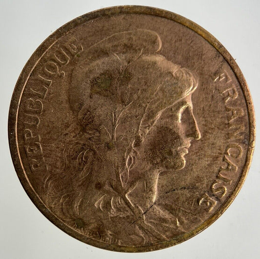 1916 France 5 Centimes Coin | Fine Collectable Grade