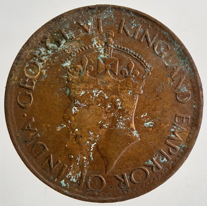 1942 Ceylon One Cent Coin | Fine Collectable Grade | a9589