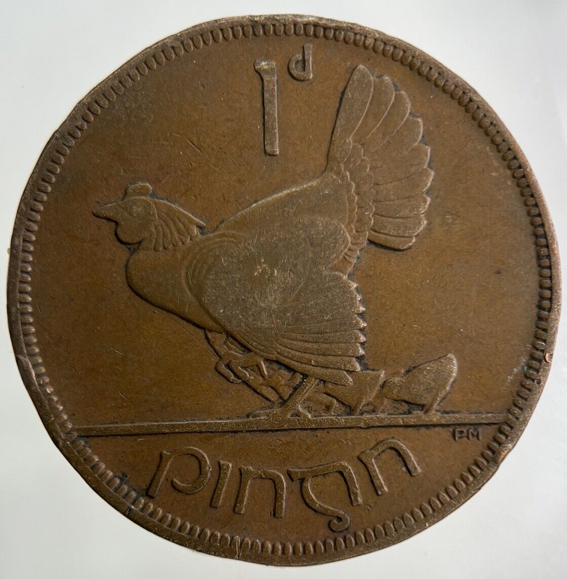 1928 Irish One Penny Coin | Fine Collectable Grade