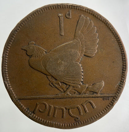 1928 Irish One Penny Coin | Fine Collectable Grade