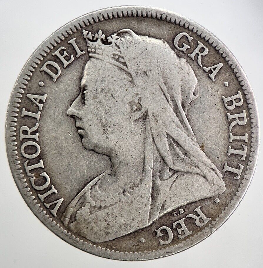 1897 Victoria Half-Crown Silver Coin | Collectable Grade