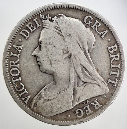 1897 Victoria Half-Crown Silver Coin | Collectable Grade