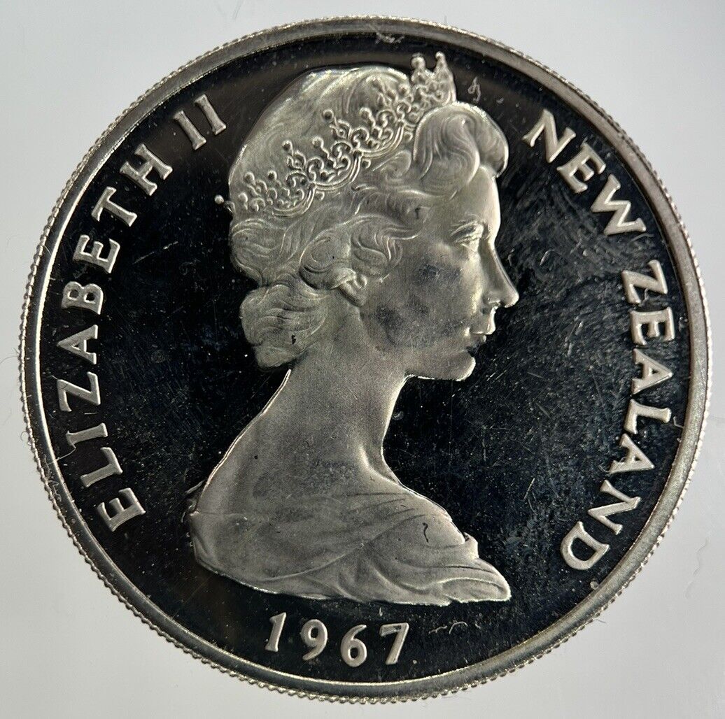 1967 New Zealand Proof 20 Cents Coin | Very High Grade