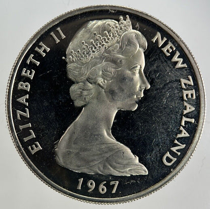 1967 New Zealand Proof 20 Cents Coin | Very High Grade
