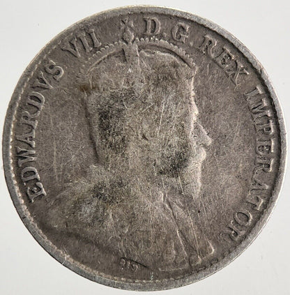 1907 Canada 5 Cents Silver Coin | Collectable Grade | a9791